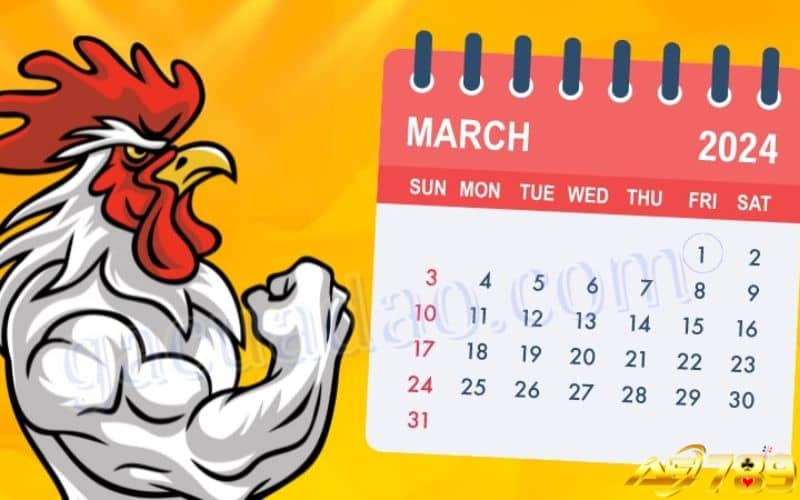 Dùng lịch âm để coi ngày đá gà rất hiệu quả
