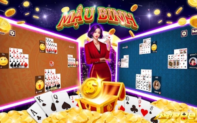 Mậu binh online là trò chơi bài đổi thưởng được chia 13 lá