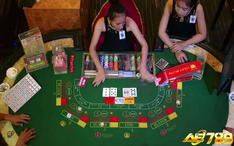 Xác định thắng thua ván bài baccarat khi bên nào cao điểm hơn